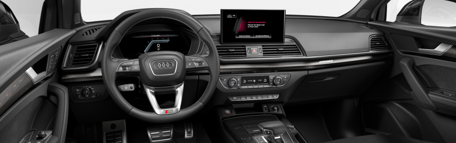 Audi Q5 Sportsback, SQ5 Sportback TDI quattro, barva černá