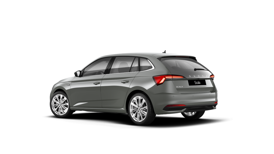 Škoda Scala, 1,5 TSI 110 kW 7-stup. automat., barva šedá