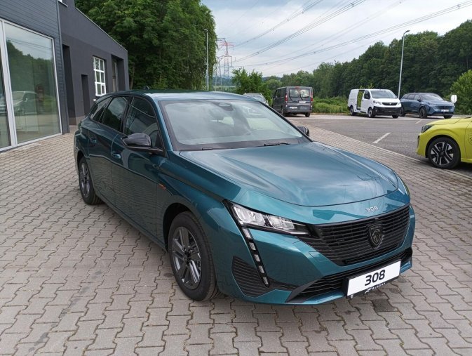 Peugeot 308, Peugeot 308 SW STYLE Hybrid 145 e-DCS6, barva modrá