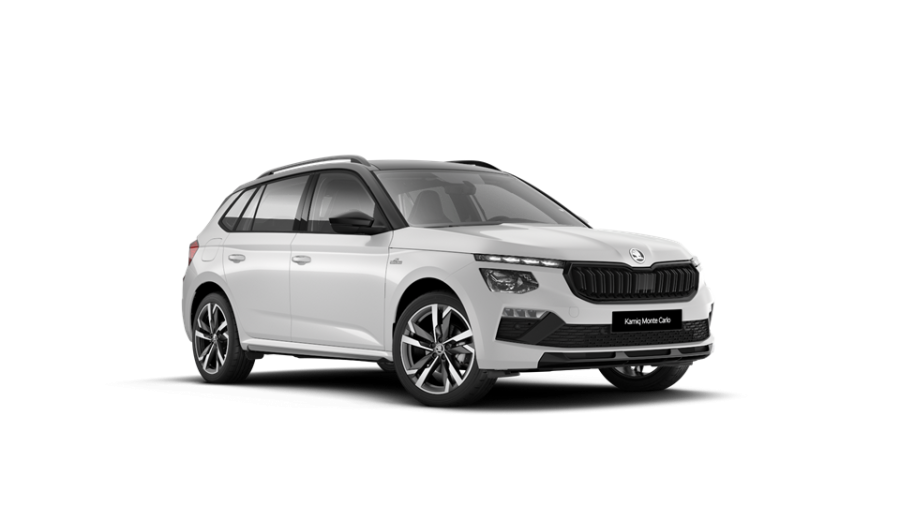 Škoda Kamiq, 1,5 TSI 110 kW 6-stup. mech., barva bílá