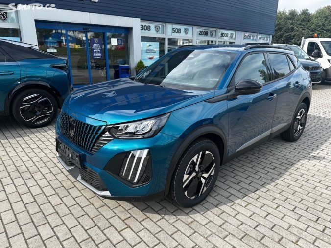 Peugeot 2008, Peugeot 2008 ALLURE PureTech 130k EAT8, barva modrá