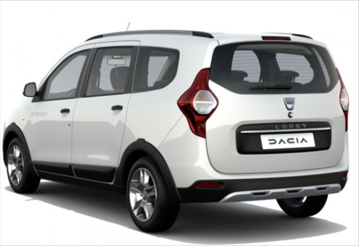 Dacia Lodgy, Blue dCi 115  Stepway 7míst, barva bílá