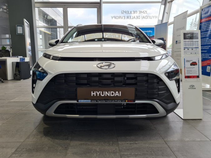 Hyundai Bayon, 1,0 T-GDI 74 kW 6st. manuální, barva bílá