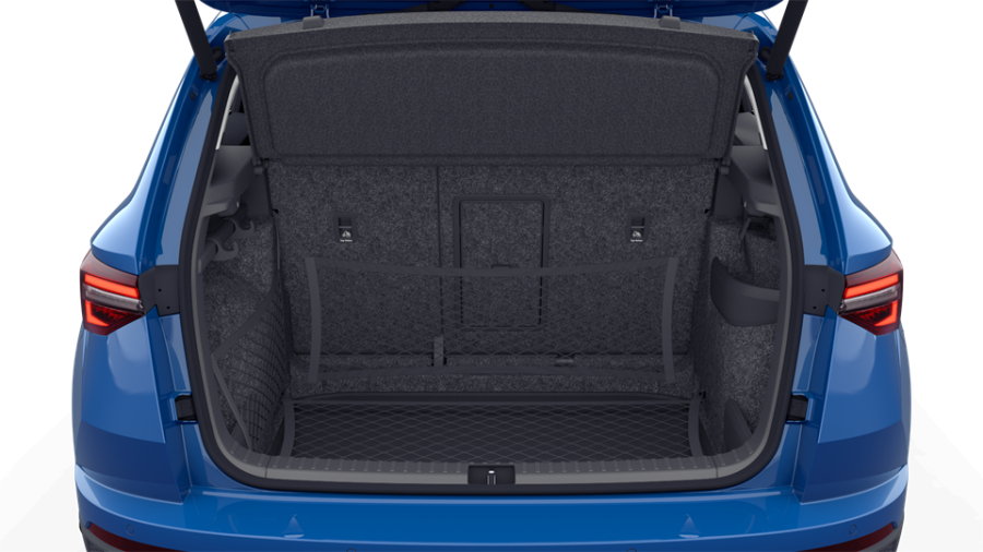 Škoda Karoq, 1,5 TSI 110 kW 6-stup. mech., barva modrá