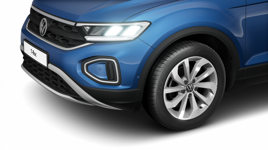 Volkswagen T-Roc, T-Roc Life 1,0 TSI 81kW 6G, barva modrá