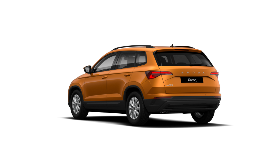 Škoda Karoq, 1,5 TSI 110 kW 7-stup. automat., barva oranžová