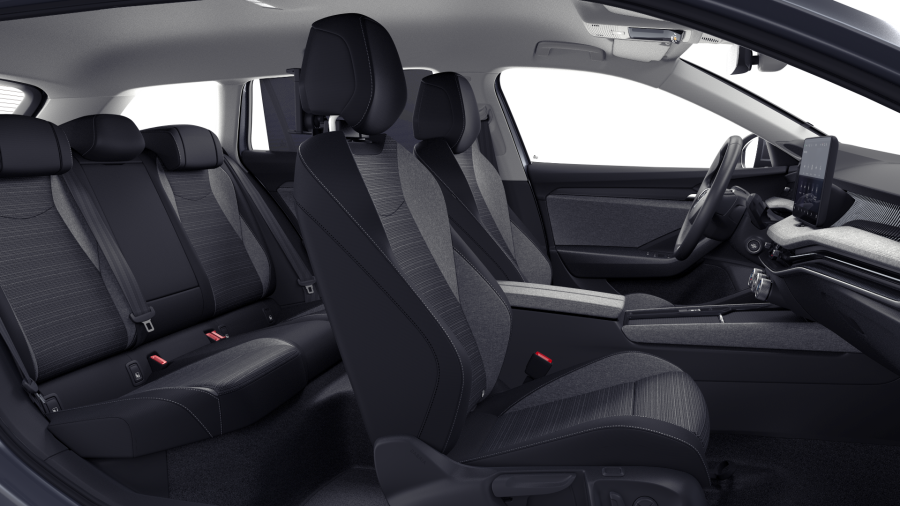 Škoda Superb, 2,0 TDI 110 kW 7-stup. automat., barva šedá