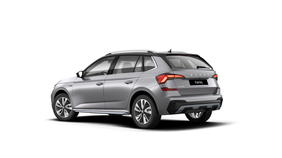 Škoda Kamiq, 1,0 TSI 85 kW 6-stup. mech., barva stříbrná
