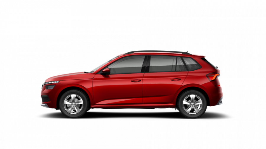 Škoda Kamiq, 1,0 TSI 70 kW 5-stup. mech., barva červená