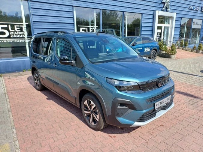 Peugeot Rifter, Peugeot Rifter Long Allure 1.5 HDI 130k 7míst, barva modrá