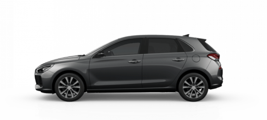 Hyundai i30, 1,4i 73 kW (95 NAT) 6 st. man, barva šedá