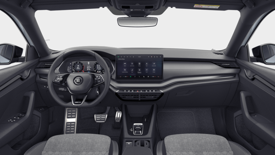 Škoda Octavia, 1,5 TSI m-HEV 110 kW 7° automatická DSG, barva šedá