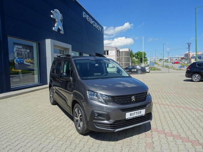 Peugeot Rifter, GT LINE 1.5 BlueHDi 130 MAN6, barva šedá