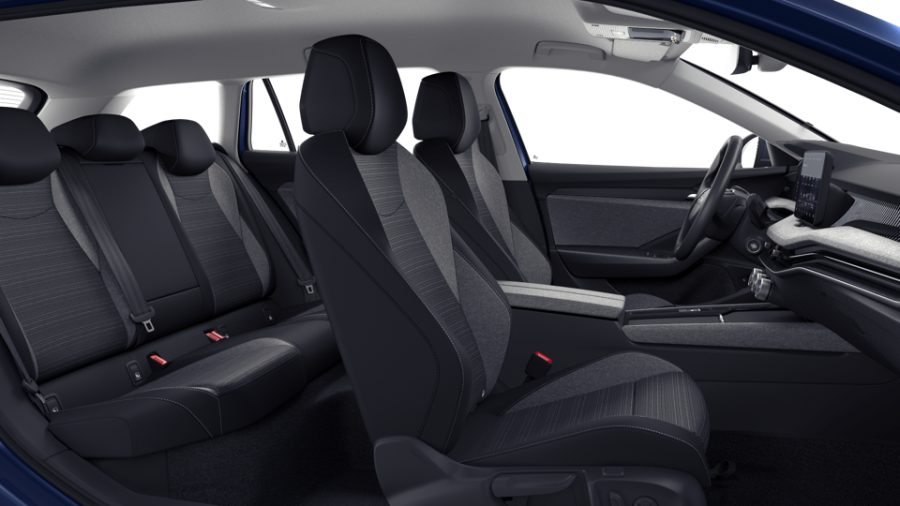 Škoda Superb, 2,0 TDI 110 kW 7-stup. automat., barva modrá