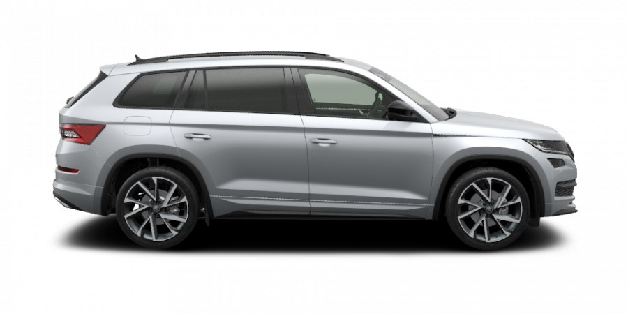 Škoda Kodiaq, 2,0 TDI 140 kW 7-stup. automat. 4x4, barva stříbrná