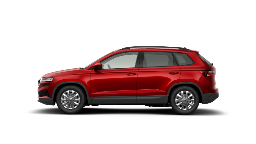 Škoda Karoq, 1,5 TSI 110 kW 7° automatická DSG, barva červená