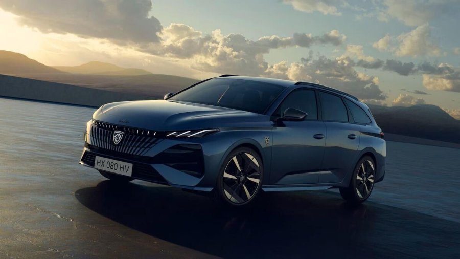 Peugeot 308, Peugeot 308 SW ALLURE Hybrid 145 e-DCS6, barva modrá