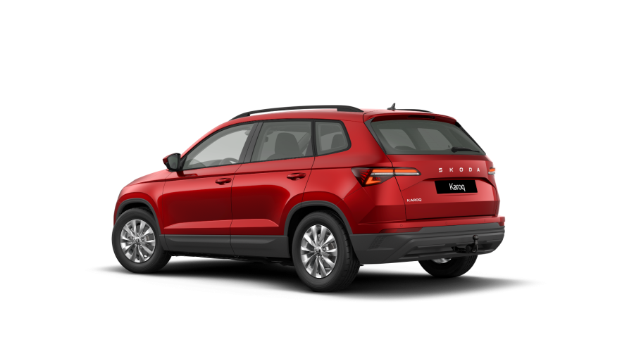 Škoda Karoq, 1,5 TSI 110 kW 6-stup. mech., barva červená