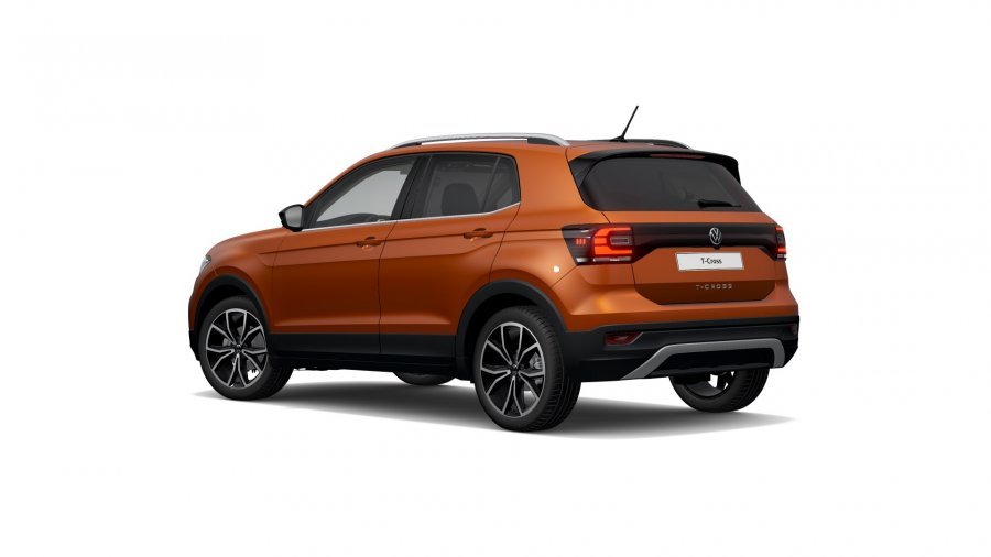 Volkswagen T-Cross, T-Cross Style 1,5 TSI 110 kW 7DSG, barva oranžová