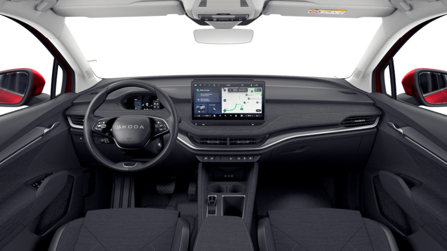 Škoda Elroq, 82 kWh 1° převodovka, barva červená