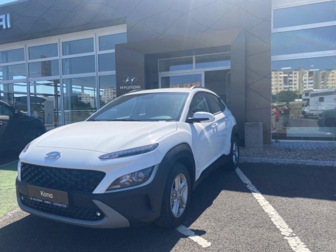 Hyundai Kona, 1,0 T-GDI 88 kW MT PE, barva bílá