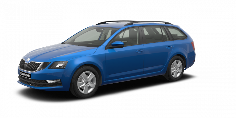 Škoda Octavia, 2,0 TDI 110 kW 6-stup. mech., barva modrá