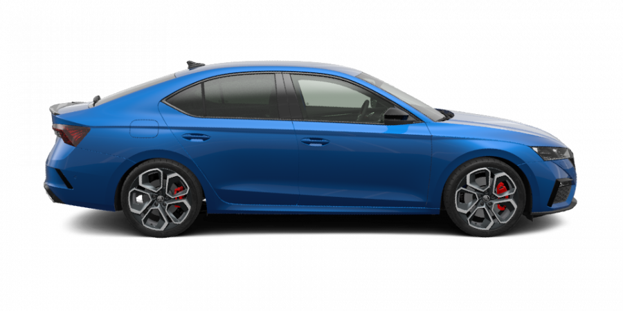 Škoda Octavia, 2,0 TSI 180 kW 6-stup. mech., barva modrá