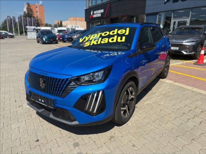Peugeot 2008, Peugeot 2008 1,2 Hybrid 136 e-DCS6  ALLURE, barva modrá