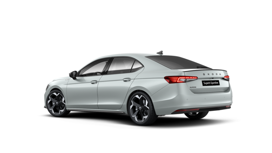 Škoda Superb, 2,0 TDI 110 kW 7-stup. automat., barva stříbrná