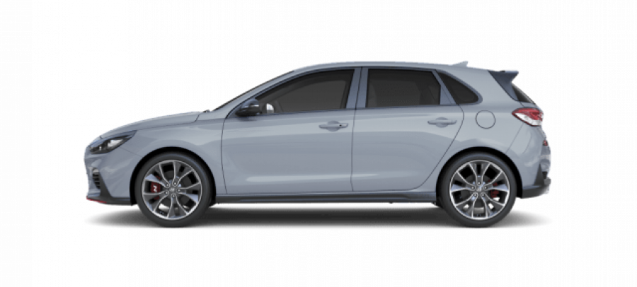 Hyundai i30, 2,0 T-GDI E-CVVT 202 kW (95 NAT) 6 st. man, barva šedá
