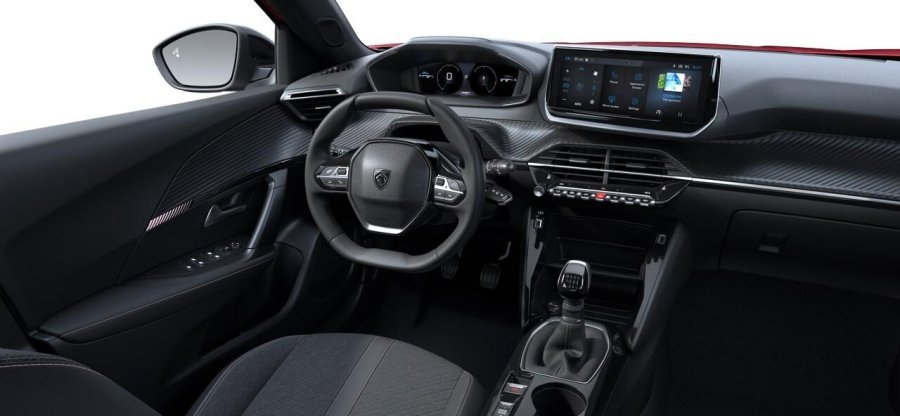 Peugeot 2008, Peugeot 2008 ALLURE Turbo 100 MAN6, barva červená
