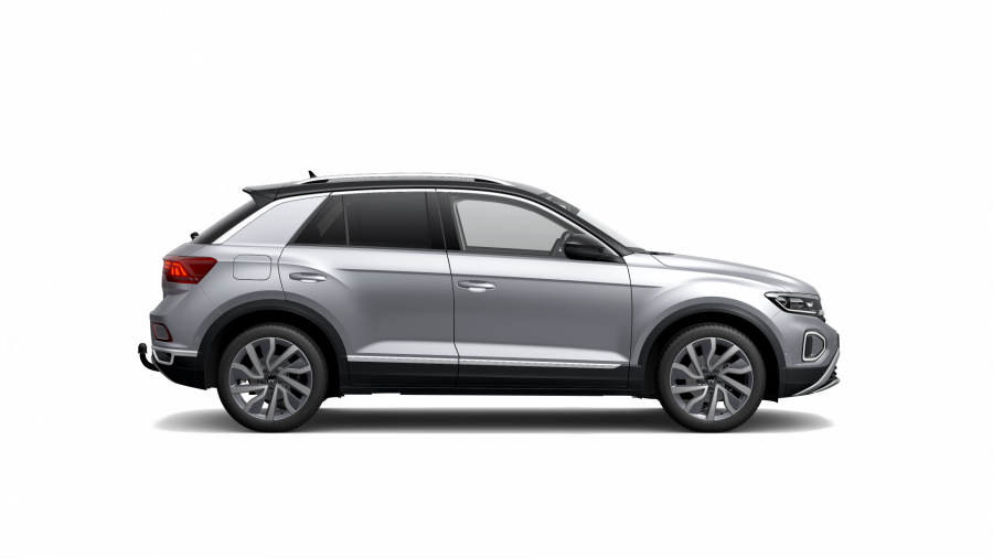 Volkswagen T-Roc, T-Roc Style 1,5 TSI 110 kW 7DSG, barva stříbrná