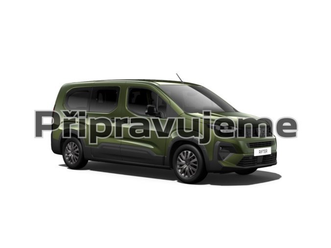 Peugeot Rifter, Peugeot Rifter LONG ALLURE BlueHDi 130 S&S MAN6 s homologací N1, barva zelená