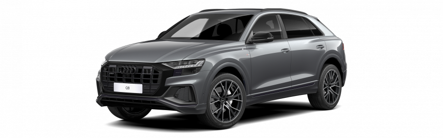 Audi Q8, Q8 50 TDI quattro, barva šedá