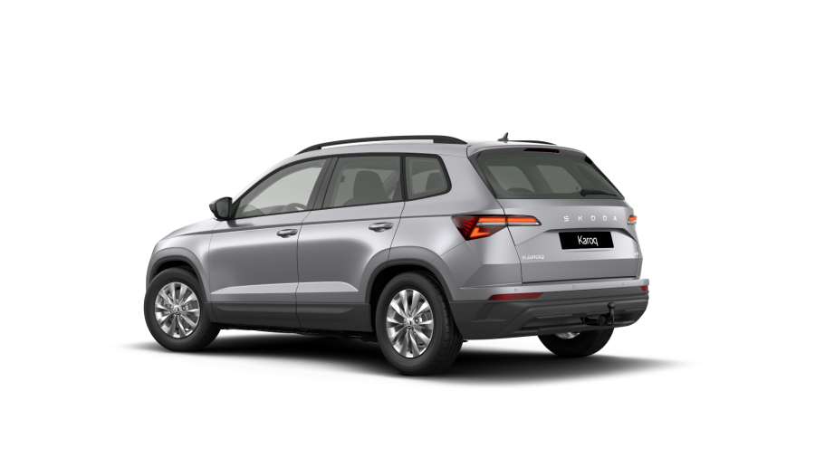 Škoda Karoq, 2,0 TDI 110 kW 7° automatická DSG 4x4, barva stříbrná