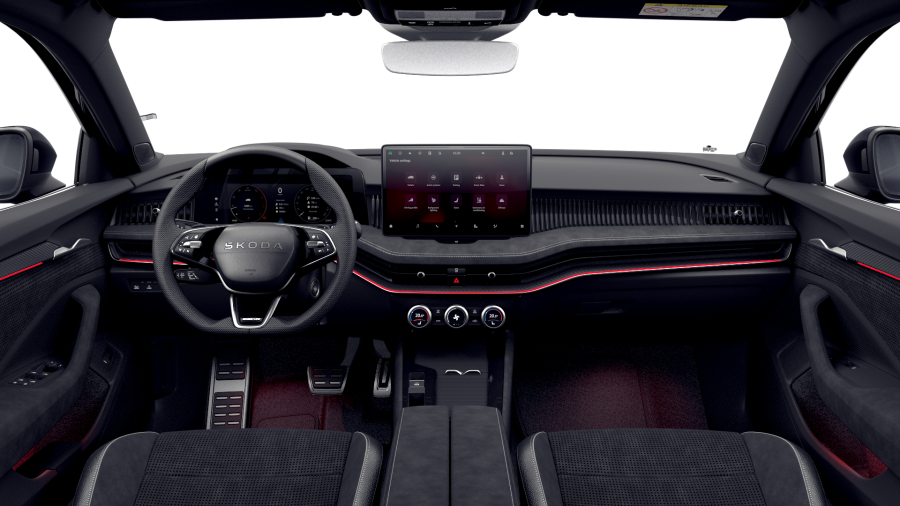 Škoda Superb, 2,0 TSI 195 kW 7° automatická DSG 4x4, barva černá