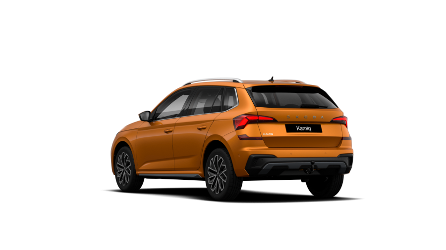 Škoda Kamiq, 1,5 TSI 110 kW 6-stup. mech., barva oranžová