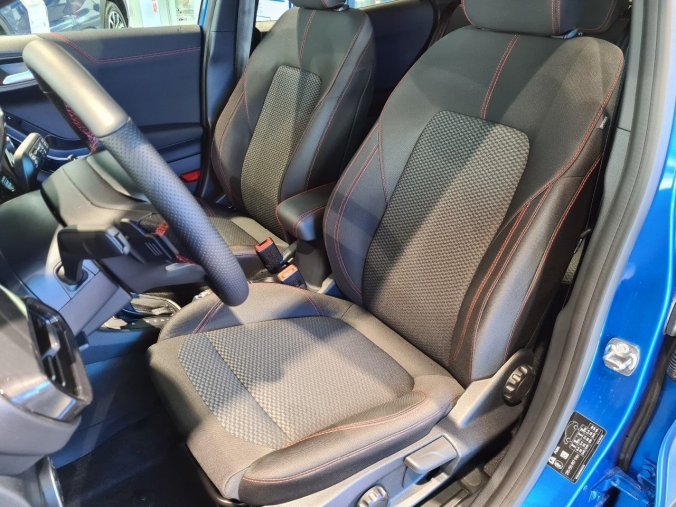 Ford Puma, SUV, ST-Line SUV 1,0 EcoBoost Hybrid (mHEV) 92 kW / 125 k 7st. Po, barva modrá