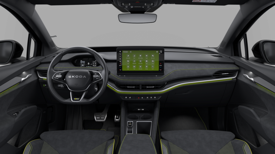 Škoda Elroq, 82 kWh 250 kW 1° převodovka 4x4, barva černá