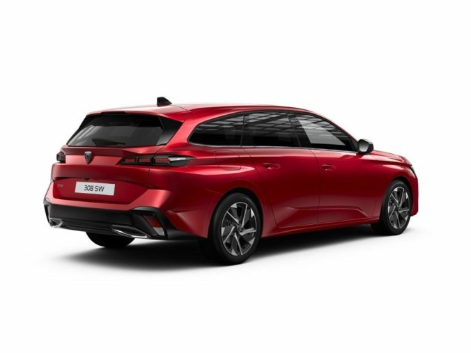 Peugeot 308, Peugeot 308 SW ALLURE 1.5BlueHDi, Automat 8st., barva červená
