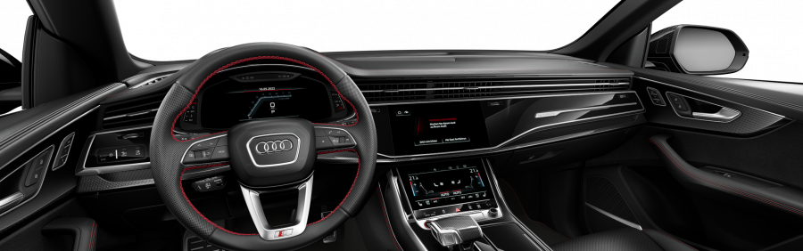 Audi Q8, SQ8 TFSI 373 kW quattro, barva šedá