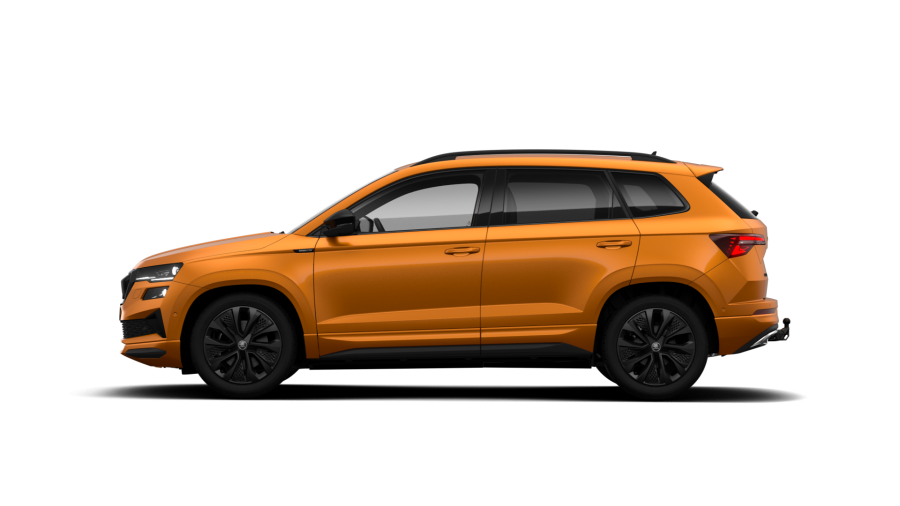 Škoda Karoq, 1,5 TSI 110 kW 7-stup. automat., barva oranžová