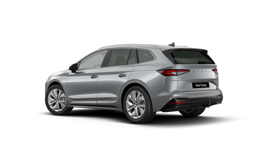 Škoda Enyaq iV, 82 kWh 210 kW 1° automatická, barva stříbrná