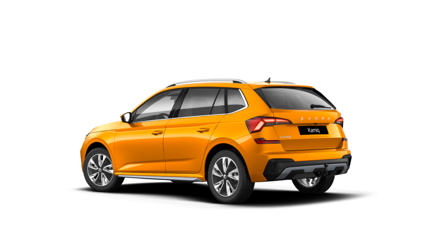 Škoda Kamiq, 1,0 TSI 85 kW 6° manuální, barva oranžová