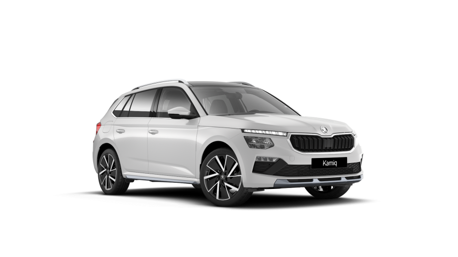 Škoda Kamiq, 1,5 TSI 110 kW 7° automatická DSG, barva bílá