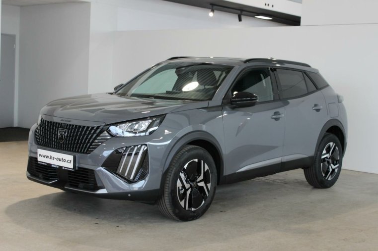 Peugeot 2008, Peugeot 2008 ALLURE Hybrid 136 e-DCS6, barva šedá