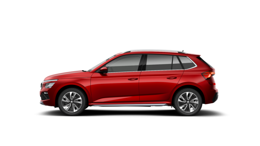 Škoda Kamiq, 1,0 TSI 85 kW 6-stup. mech., barva červená