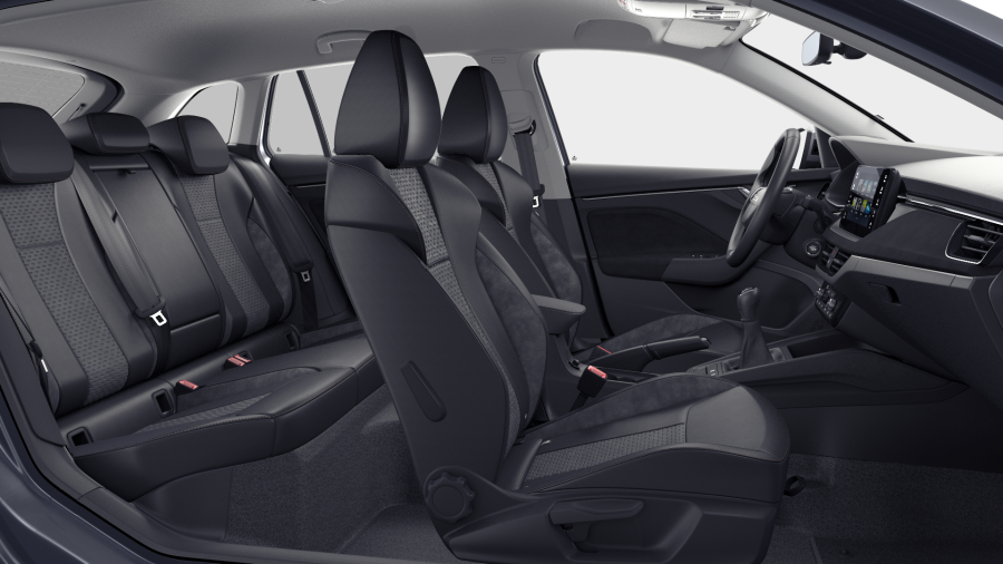 Škoda Scala, 1,5 TSI 110 kW 6-stup. mech., barva šedá