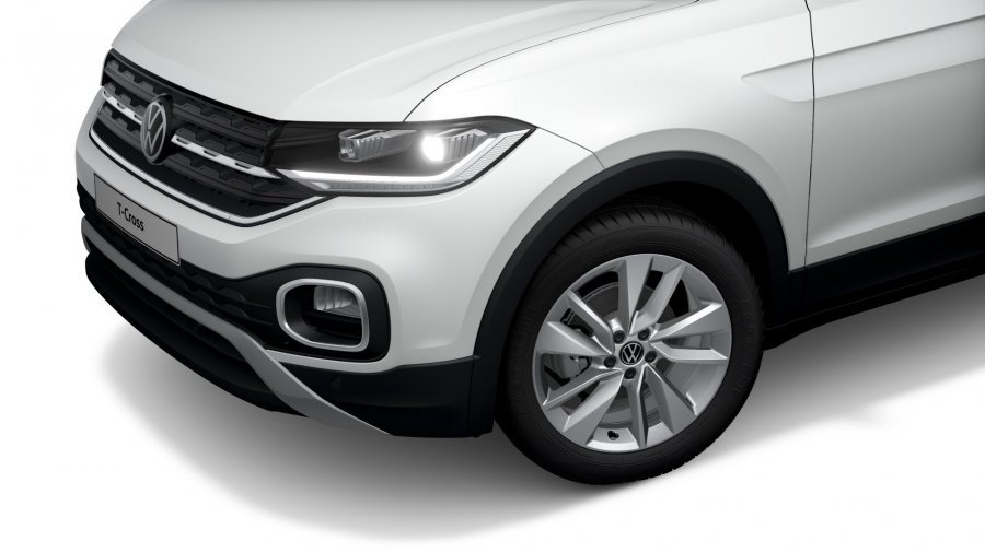 Volkswagen T-Cross, T-Cross Style 1,0 TSI 81 kW 6G, barva bílá