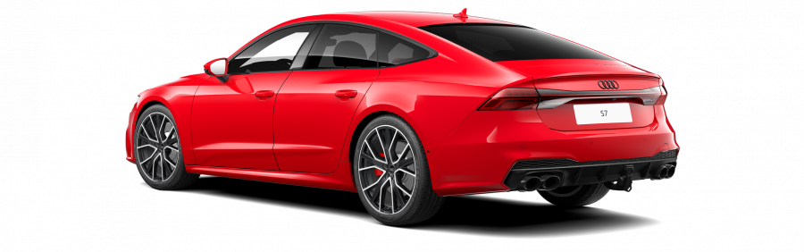 Audi A7, S7 TDI 253 kW quattro, barva červená
